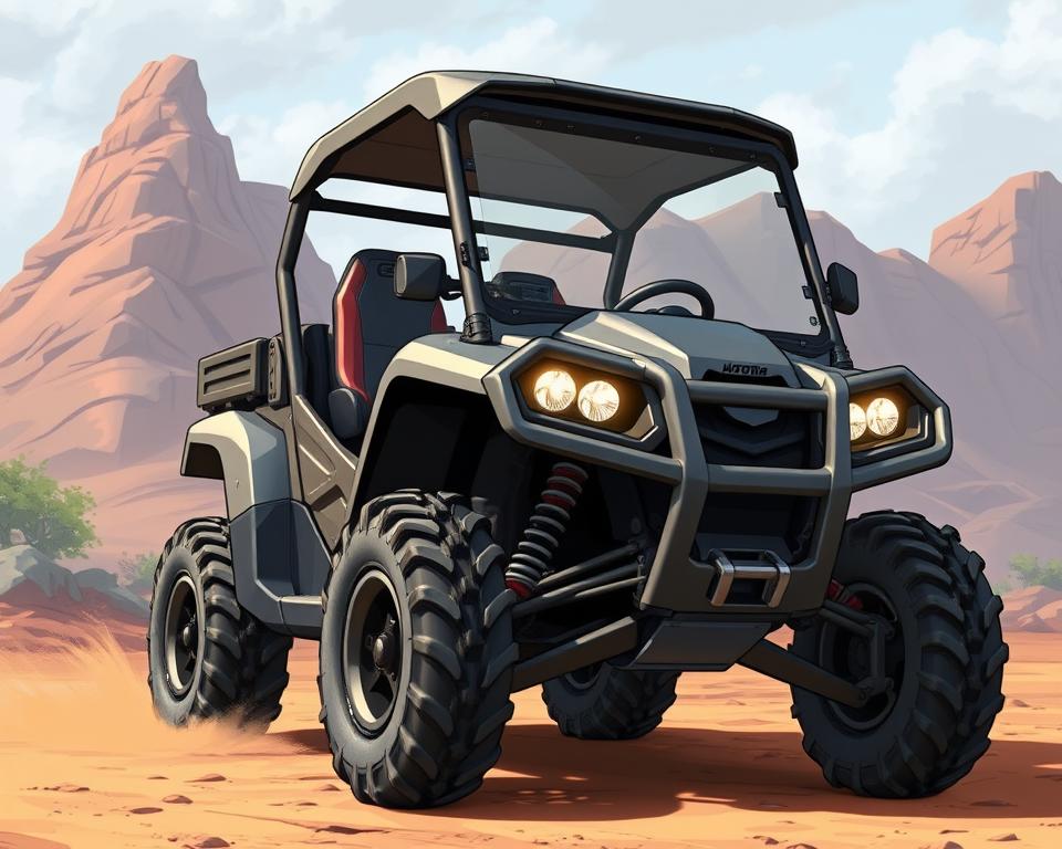 ATV rear seat