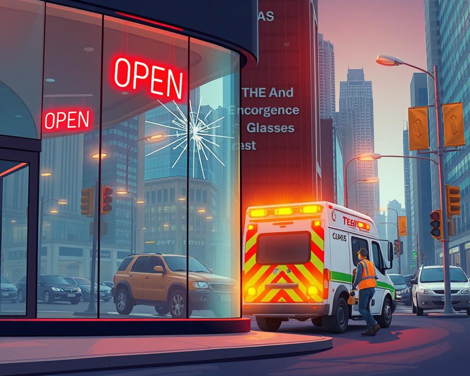 curved glass repair